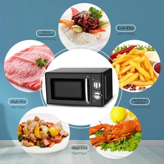 20L Time Function Temperature Control Home Kitchen Table Top Electric Toaster Oven Microwave Ovens - Image 2