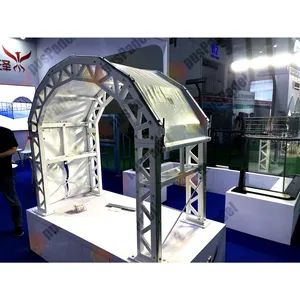 Hot DIP Galvanized Professional Event Equipment Outdoor Padel Tennis Court Panoramic Padel Court with Roof Cover - Image 2