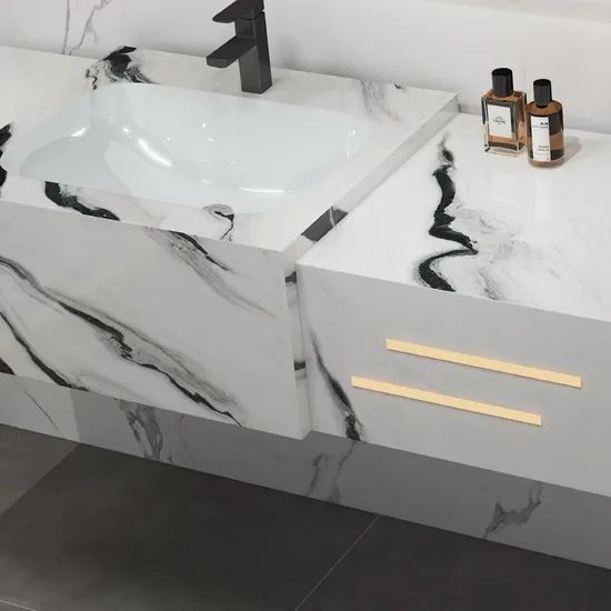 Clearance Design Bathroom Cabinets Mirror Bathroom Vanity - Image 6