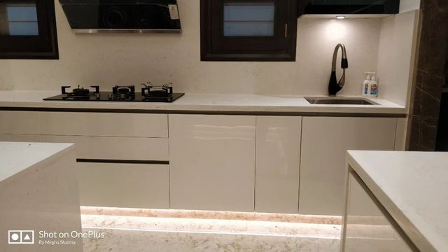 Modular Kitchen Cabinets Base Materials Ply, Mdf, Hdf Construction Type Modular And Semi Modular Finishing Materials Laminates, Acrylic, Membrane, Glass, - Image 2