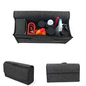 Car Trunk Organizer Felt Cloth Collapsible Trunk Tools Box Color Black Origin China Material Felt Trademark None Sales Manager - Image 4