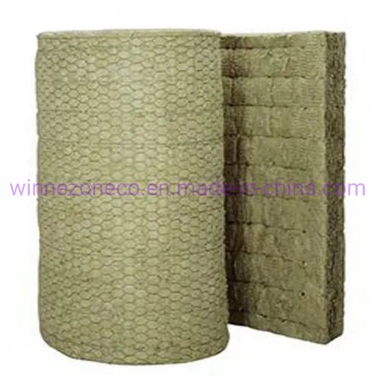 Rock Wool Insulation Blanket Origin China HS Code 6806109090 Color Grey, Yellow Trademark WINNEZONE Usage Heat Insulation - Image 2