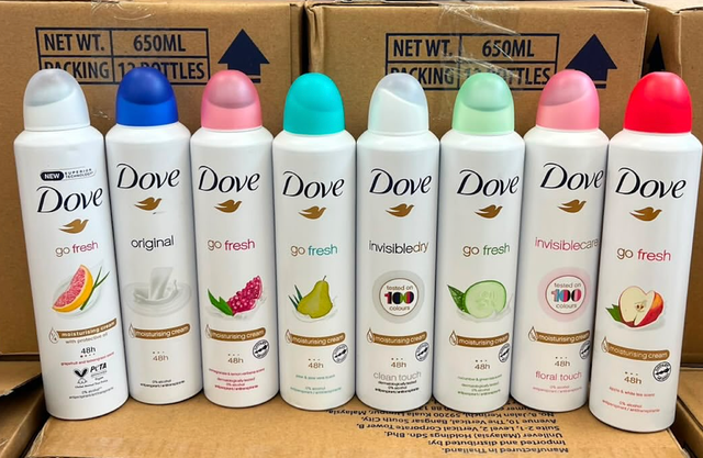 NEW DOVE Deodorant Spray 150Ml Go Fresh , Original,Invisible Care Dove Deodorant Spray Wholesale Price - Image 2