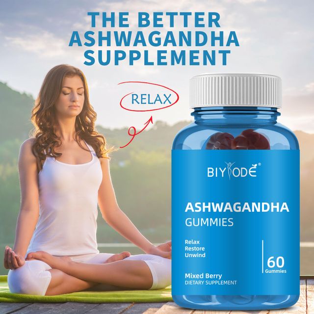 wholesale dietary supplement mind ralax restore sleep well vitamin c vitamin d ashwagandha gummies - Image 3
