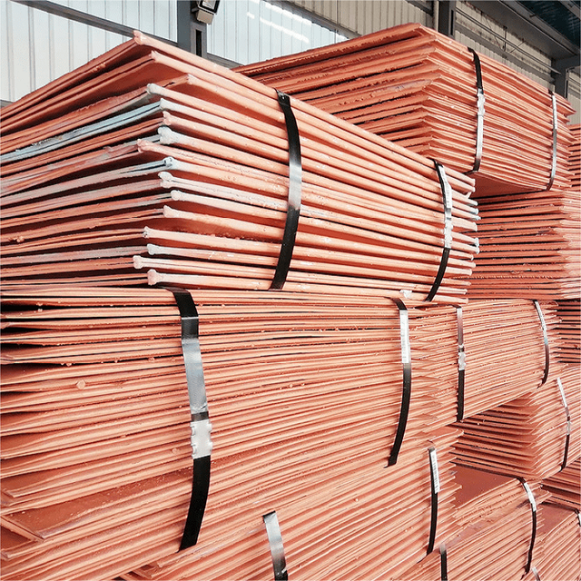 Copper Cathode Pure Copper Ingot 99.99% Grade - Image 1