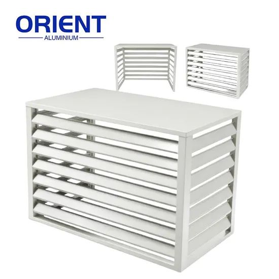 Building Material Powder Coating Outdoor Decorative AC Cover Aluminum Air Conditioner Cover - Image 1