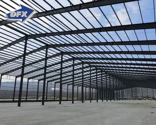 Design Large Span Steel Frame Building Steel Factory Shed/Plant - Image 4