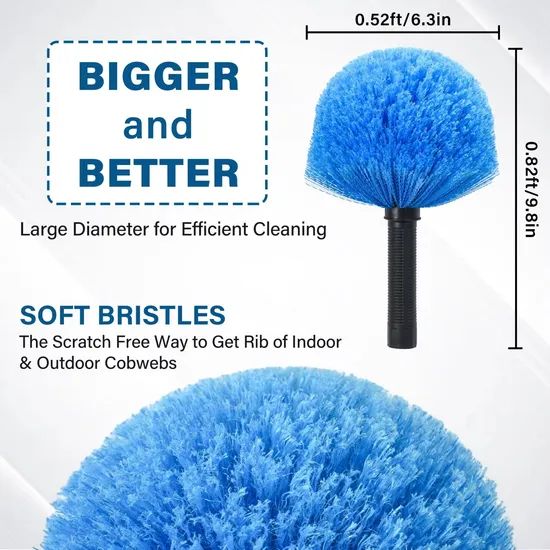 Telescopic COB Web Cleaning Duster Style Pole Weight 1 Kg Origin China Trademark OEM Color Unicolor Feature Stocked Model NO. XM-T03 - Image 5