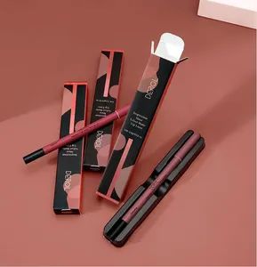 Matte Lipstick Lip Liner Everyday Nude Makeup Form Pencil Origin China Model NO. T1 Type Lipstick Trademark Non Specification - Image 2
