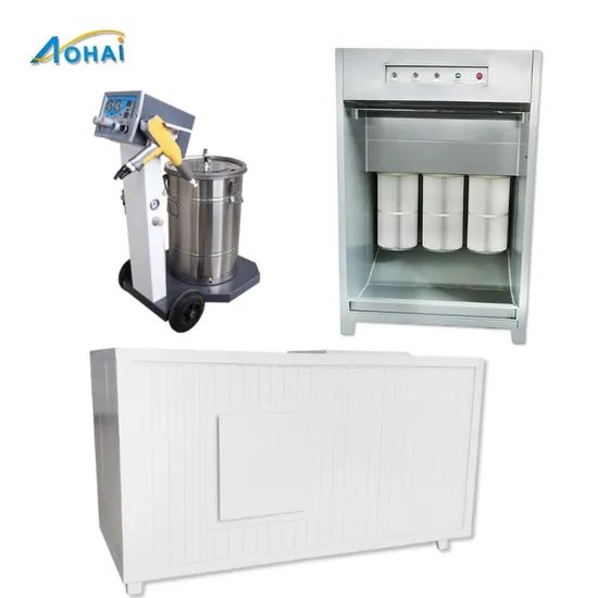 Small Powder Coat Spray Cabinet Manual Spraying Booth Trademark Aohai Model NO. AH-PCB02 Voltage 100V -240V Specification - Image 5