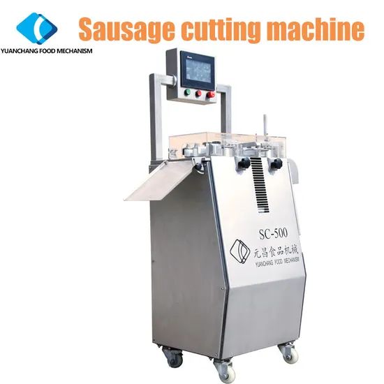 SC-500 Auto Meat Slicer 380V Servo 3Sickle LightCurtain 1Y Origin China Voltage 380V Trademark YC Operate Formula Model NO. SC-500 - Image 4