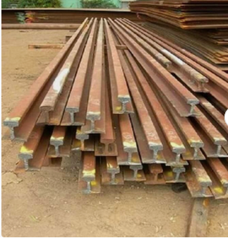 Cheap R50 R65 Rail Iron Profile Processing Train Used Rail Railway Railroad Steel Rails Railway Scrap Metal for Building - Image 1