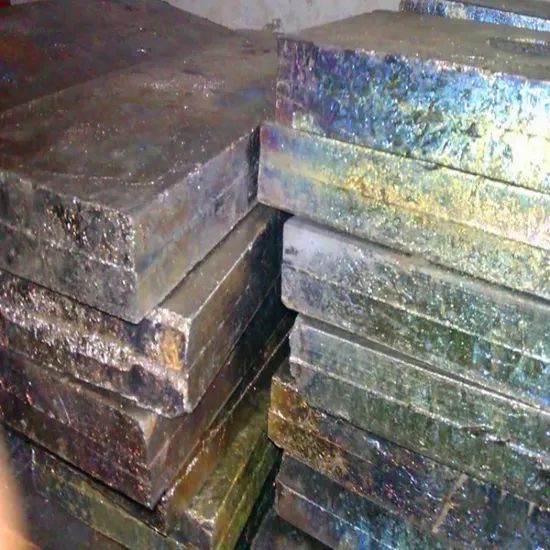 Bismuth Metal Ingots Bi for Electronics Shape Lump Form Bi2O3 Origin China Trademark Rui Chuang Model NO. Bismuth ingot Specification 400× 140× - Image 3