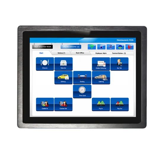 LCD Display Industrial Tablet PC All-in-One Panel PC Type IPC OS Linux Certificate CE Warranty 1 Year Trademark WQ/OEM Frequency 1.0GHz - Image 1