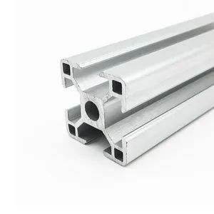 Industrial Aluminum Workstation Production Line Worktable with Shelf - Image 3