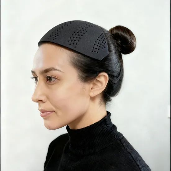 Wrap Cap Hair Net & Routine Comfortable Easy Use MOQ 200 Color Black HS Code 0201 Style Simple Origin China Shape - Image 5