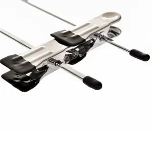 Place Metal Pants Hanger PVC Coated Non-Slip Clip Hangers Feature Durable Type Hooks &Rails Fabric Type Plastic Plant Fiber Type Other - Image 2
