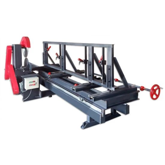 Mustang Factory Direct Sale Wood Sawing Machine Log Sliding Table Saw - Image 5