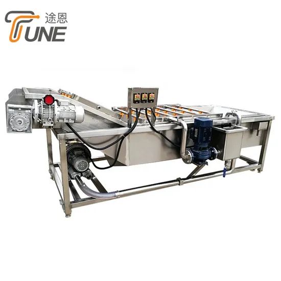 Multifunctional Fruit Vegetable Washing and Drying Machines Power 1.5KW Weight 800kg Trademark TUNE Warranty 1 Year Model NO. - Image 6