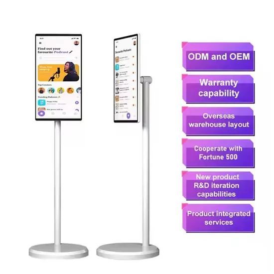 27 Inch Smart TV LCD Touch Screen Android Tablet Retail POS Self-Service - Image 1