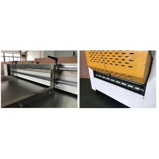 Semi Automatic High Accuracy Paper Board V and U Grooved Rigid Box Making Machine Notching Machine - Image 2