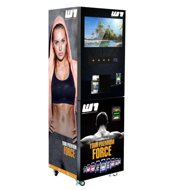 Touchscreen Automatic Protein Shake Vending Machine for Commercial Fitness Applications - Image 5