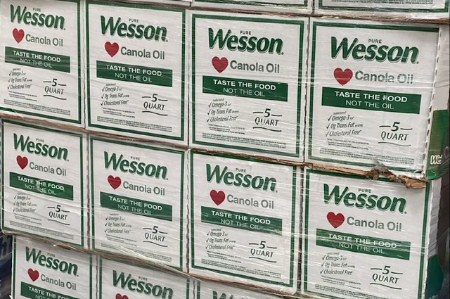 PREMIUM ALL PURPOSE COOKING OIL WESSON CANOLA OIL 4.73L x 4 PER CARTON, BEST HEART CONSCIOUS 100% CANOLA OIL SALE - Image 3
