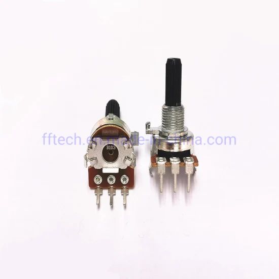 Good Quality R16 B50K Plastic Shaft Rotary Potentiometer R16 Insulated Shaft Potentiometer - Image 1