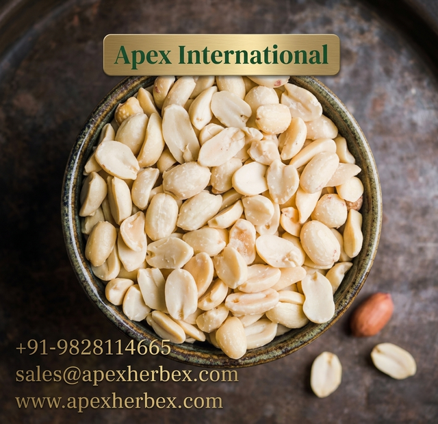 Blanched Peanut Split 4050,Blanched Peanut Split 40 50, Peanut, Peanuts, Arachis hypogaea, Blanched Peanut Split 50/60, Blanched Peanuts Split, Blanched Peanuts Kernels, Blanched Peanut Split Blanched Peanut , Indian Blanched Peanut Split, Indian Blanched Peanut, Peanuts Kernels Split, Peanuts Kernels ,Peanut With Shell, Peanuts, Indian Peanut, Blanched Roasted Peanuts, Blanched Peanut Split Supplier From India. - Image 1