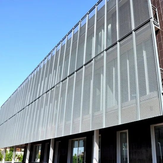 Expanded Metal Mesh Expandable Steel Mesh Outdoor Building Materials Expanded Metal Facade Panel - Image 6