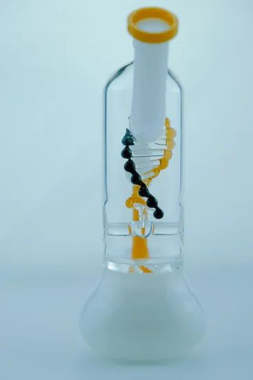 Glass Spiral DAB Rig Water Pipe Shape Round Color Black Origin China Trademark no Usage Smoking Style Creative Model NO. dab - Image 2