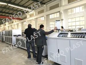 Plastic PVC PE WPC Windows Doors Frame Profile Making Extrusion Machine - Image 1