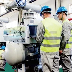 Low Noise Open Type Refrigerant Compressor Unit for Food Processing Refrigeration - Image 1