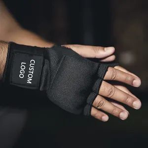 Boxing Inner Gloves, Custom Printed Boxing Hand Wraps with Gel Padded - Image 6