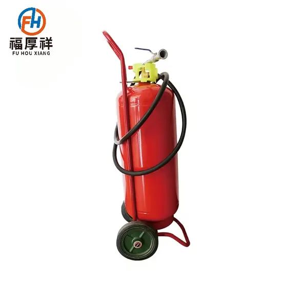 Large-Capacity Wheeled Cart Dry Powder Fire Extinguisher for Fire Protection Equipment Systems - Image 2