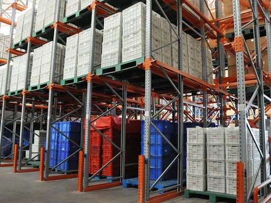 HD Warehouse Storage Drive in Racking Closed Open Height 5-15m Structure Rack Color Ral System Trademark HEGERLS HS Code - Image 2