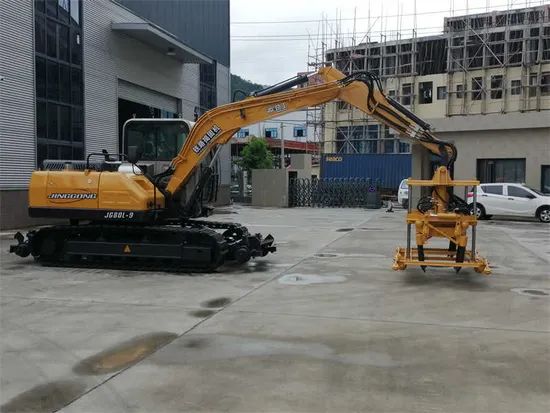 Jg80L Type Crawler-Type Compaction and Leveling Technology, an Intelligent Railway Subgrade Compactor Used for Railway Subgrade Construction - Image 1