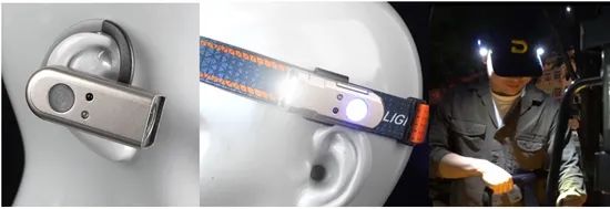 Multifunction Rechargeable Magnet LED Ear Lamp LED Headlamp for Mining - Image 5