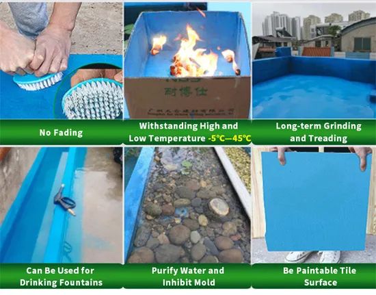 Hot Sale K11 Universal Waterproof Coating Durable Rigid Surface Protective Layer for Bathroom Swimming Pool - Image 5