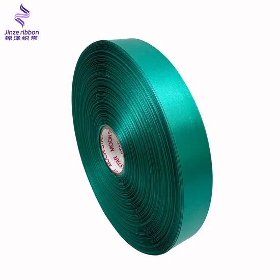 Factory Wholesale 100% Polyester 38 mm Single Face Satin Ribbon Roll for Custom Logo - Image 4