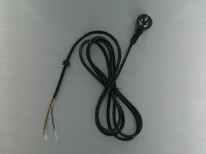 PVC 3-Pin Power Cord, PC Extension Cable, AC Power Cord - Image 4