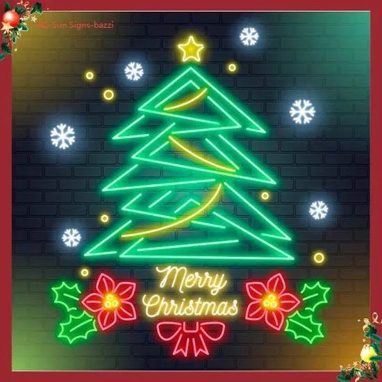 Vibrant LED Neon Lights for Christmas Holiday Party Decoration - Image 1