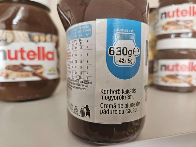 Premium Ferrero  Nutella Chocolate 350g 400g 750g Nutella 600g 750g 800g / Nutella Chocolate For sale - Image 4