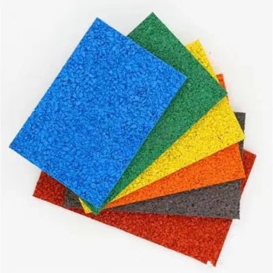 Synthetic Rubber Jogging Track Athletic Track Flooring EPDM Granules Material - Image 2