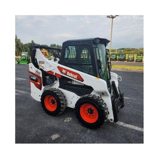 bobcat s66 skid steer attachments compatibility list bucket auger trencher pallet forks brush cutter snow blower hydraulic tools performance features engine power maintenance and spare parts availability guide info - Image 3