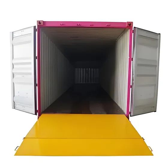 Heavy Duty 8t Loading Ramp for Efficient Container Unloading - Image 6