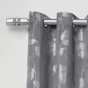 Durable Curtain Rods Set Telescopic Curtain Rods Adjustable Length Metal Poles - Image 2