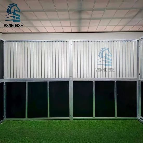 Premium Hot Galvanized Farm Horse Stall Equipment for Horse Care - Image 2