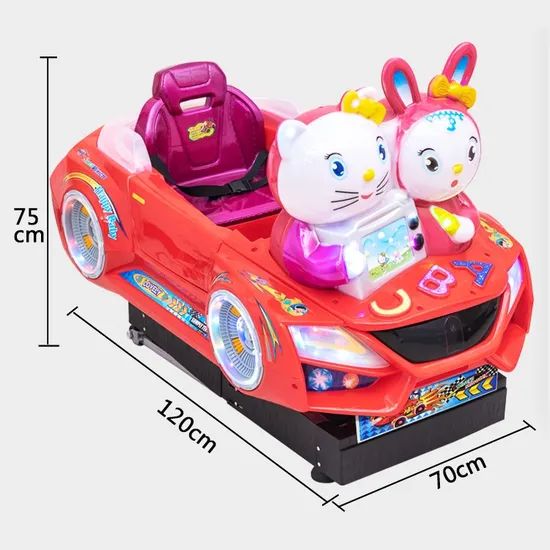 Colorful Park Kiddie Ride Video Games Machine Electronic Game - Image 3