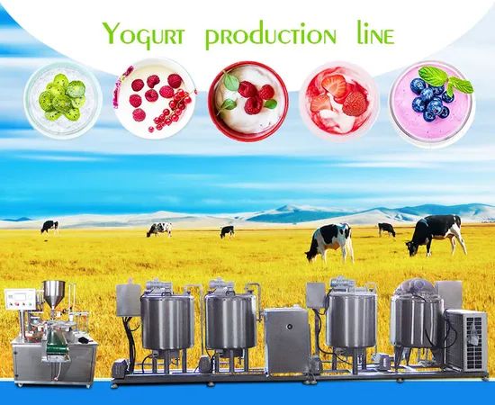 Small Dairy Processing Line Flavour Milk Yogurt Production Machinery - Image 6